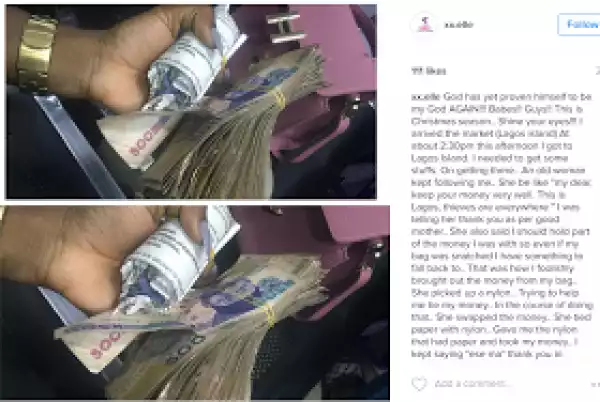 Lady narrates how God saved her from been robbed by an old woman in Lagos Island market